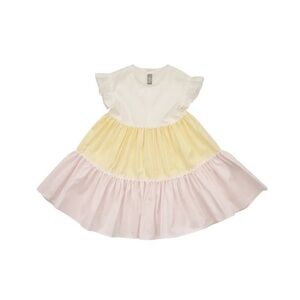 Il Gufo Italy Color Block Poplin Dress Size 2T